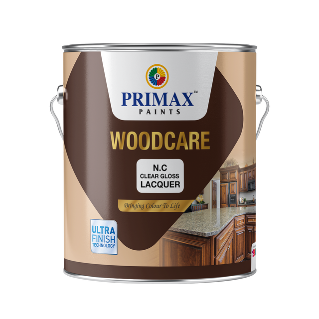 Primax Wood Care N.C Clear Gloss Lacquer